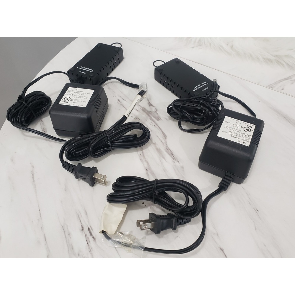 Lot 2 Hallmark PowerBox Supply 8 Ornament Illumination QHM7995 Electric Power